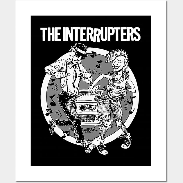 The Interrupters Wall Art by CosmicAngerDesign